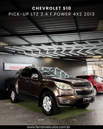 CHEVROLET S10 2.4 LTZ 4X2 CD 8V FLEX 4P MANUAL CHEVROLET S10 2.4 LTZ 4X2 CD 8V FLEX 4P MANUAL